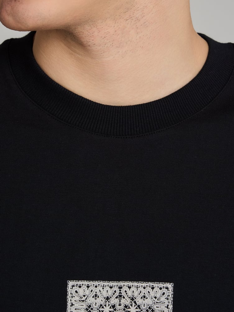 Футболка оверсайз с принтом Russian Vibes