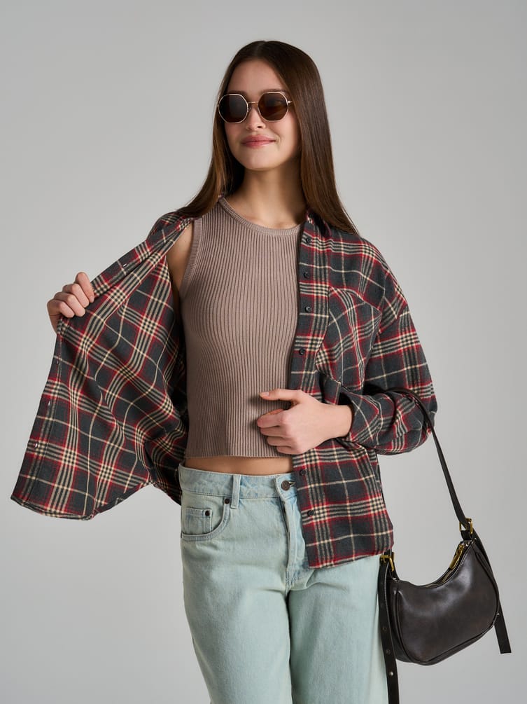 Топ лапша на широких бретелях