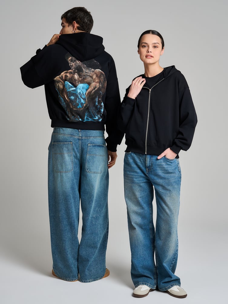 Толстовка с принтом картин Третьяковской галереи