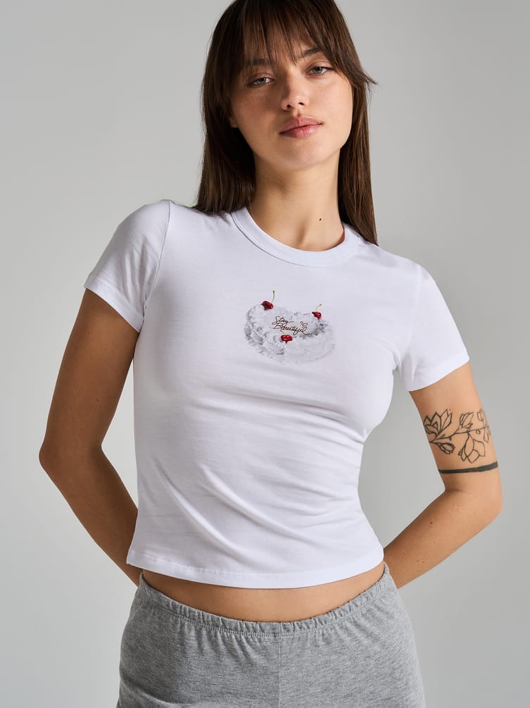 Пижама с принтом и брюками