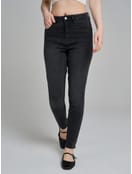 Джинсы скинни с высокой талией