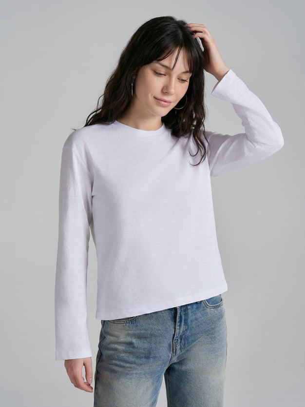 Лонгслив с длинным рукавом