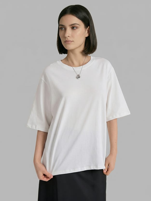 Футболка оверсайз из хлопка