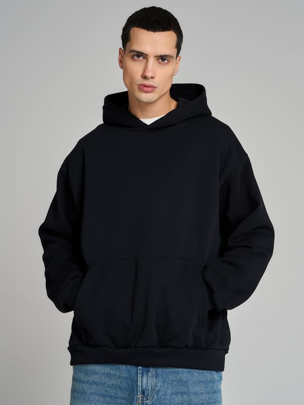 Утепленное худи с начесом