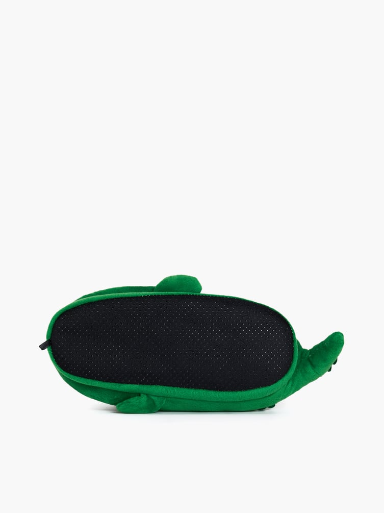 Плюшевые тапки-игрушки крокодилы