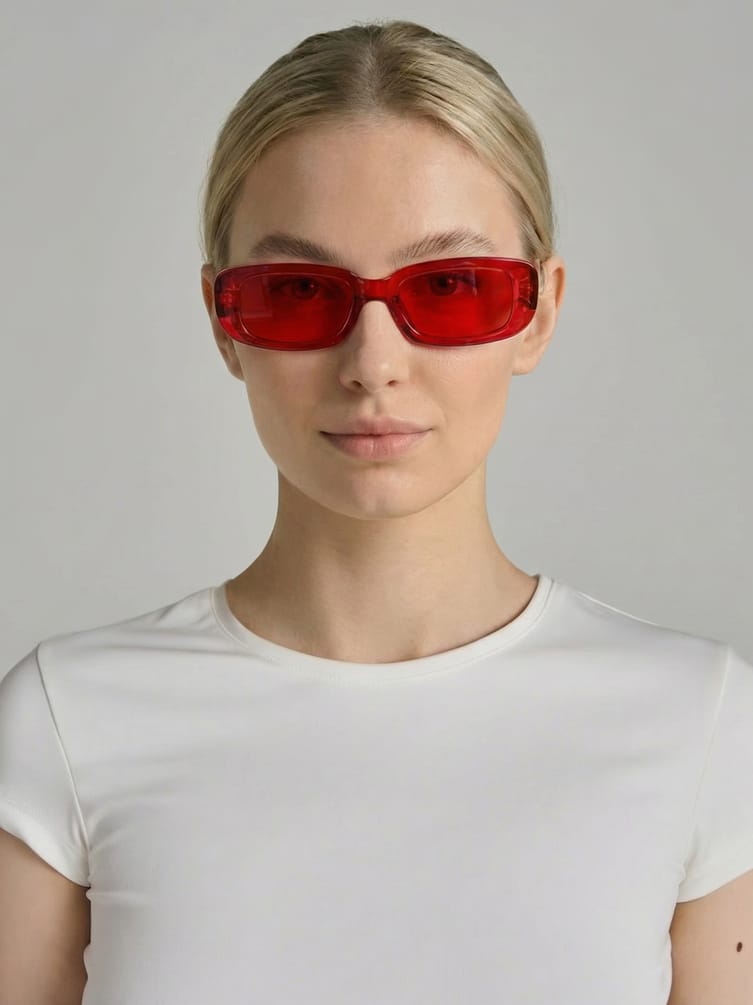 Очки имиджевые прямоугольные