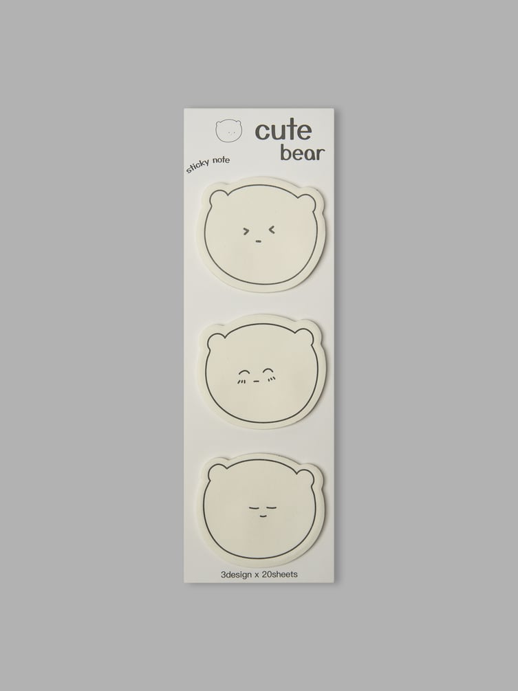 Стикеры для заметок - 60 л. медвежата