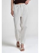 Джинсы момы высокой талией