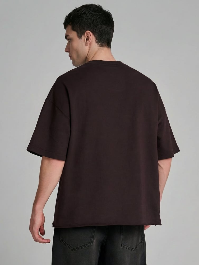 Футболка из хлопка с вареным эффектом