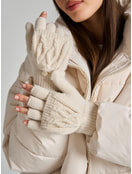 Перчатки с откидным верхом