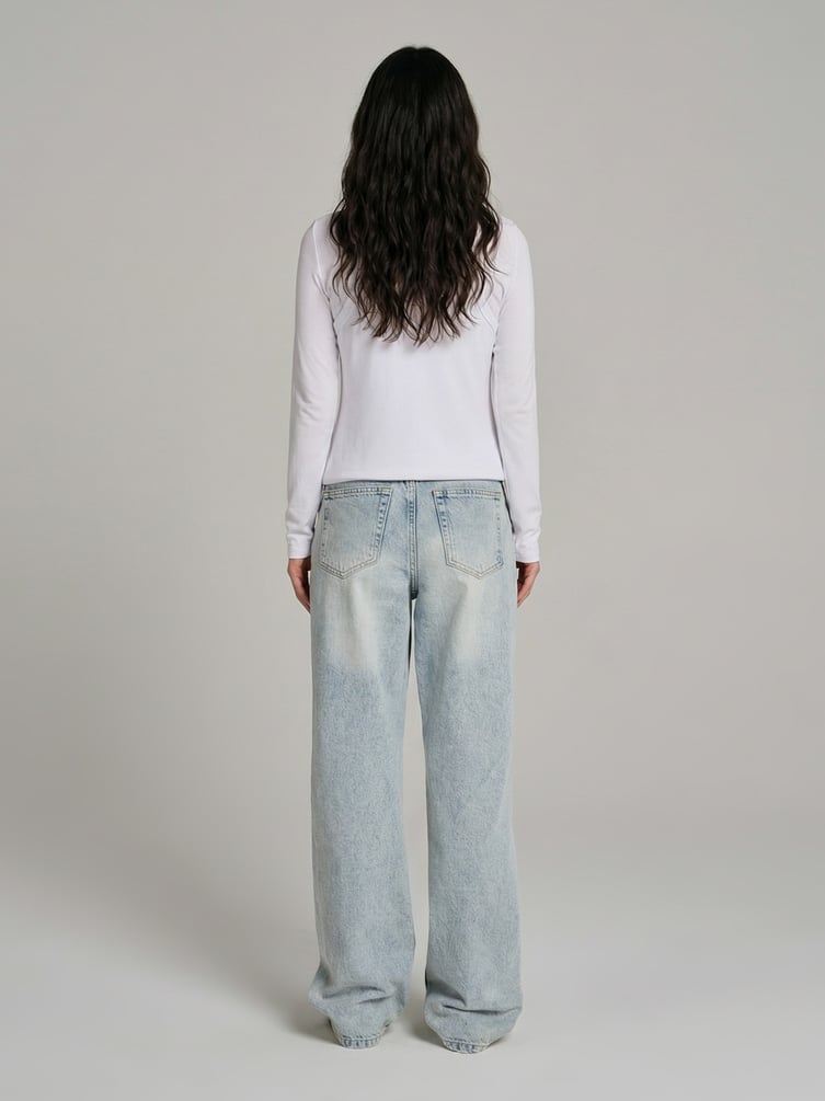 Джинсы прямые классические