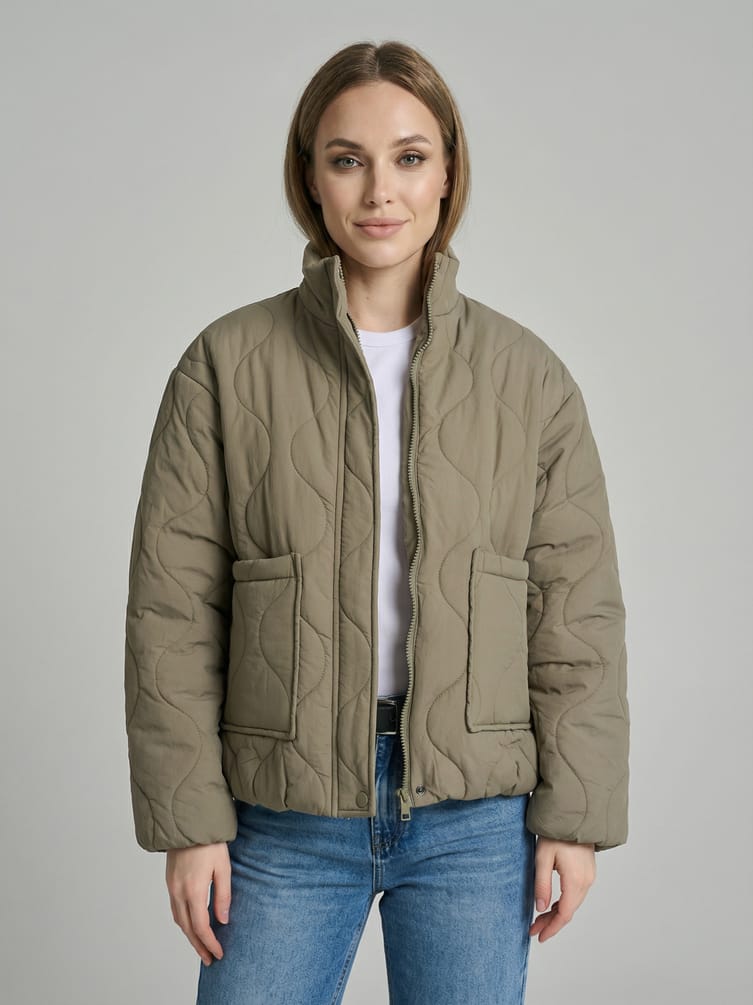 Куртка стеганая на синтепоне