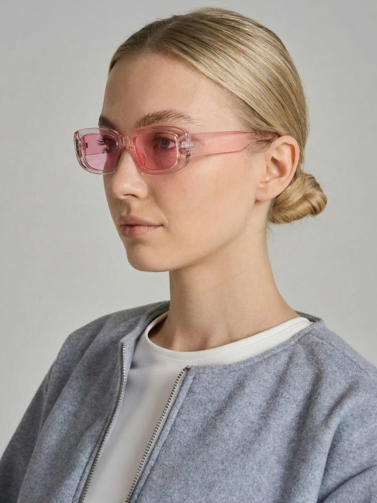 Очки имиджевые прямоугольные