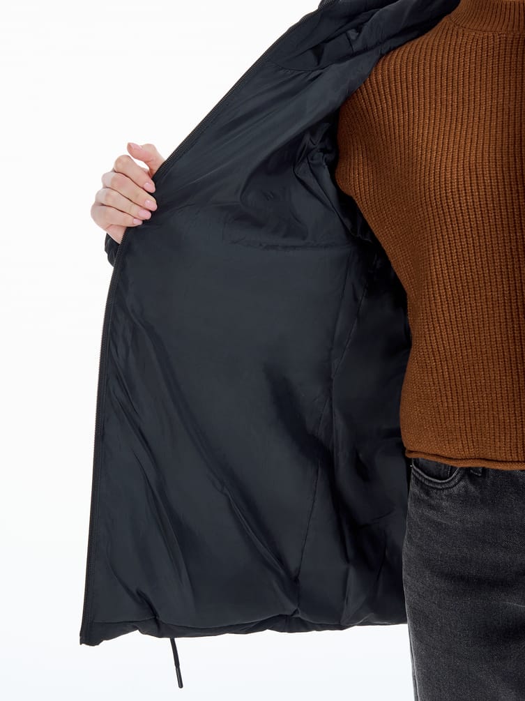 Куртка удлиненная стеганая женская