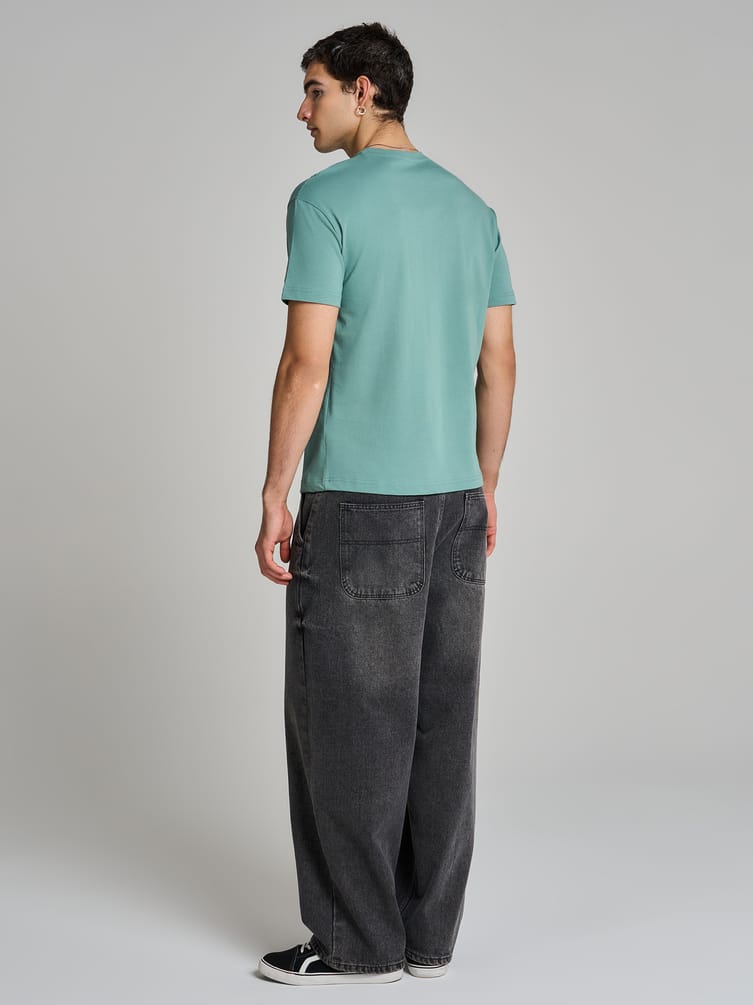 Футболка облегающая с надписью