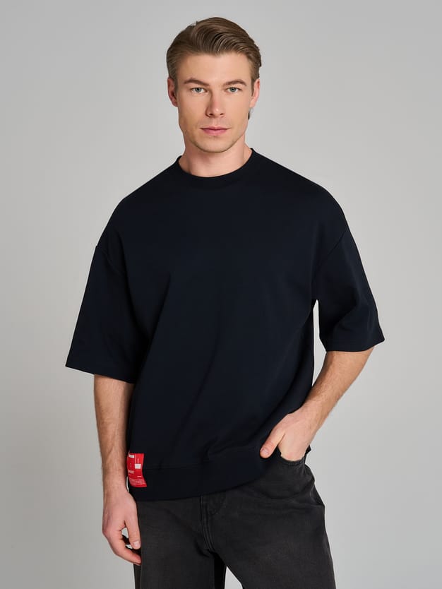 Футболка хлопковая свободного кроя