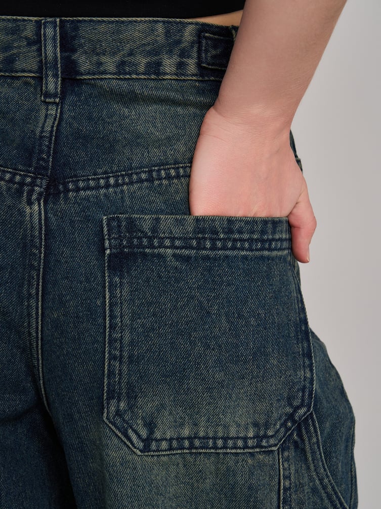 Джинсы широкие Balloon