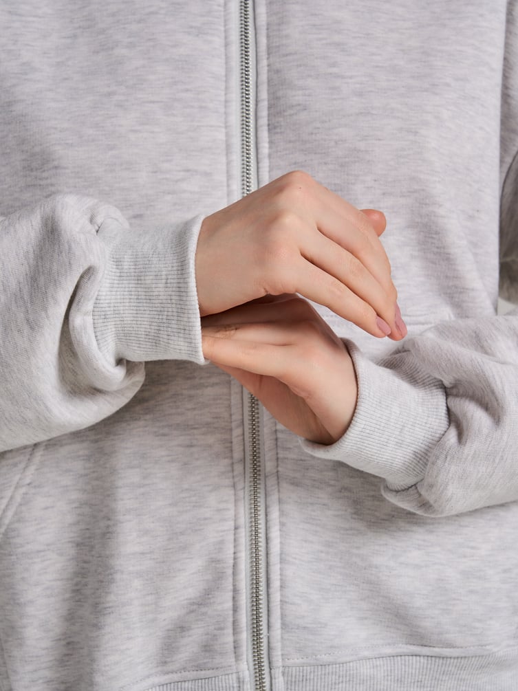 Зип худи  с капюшоном без начеса