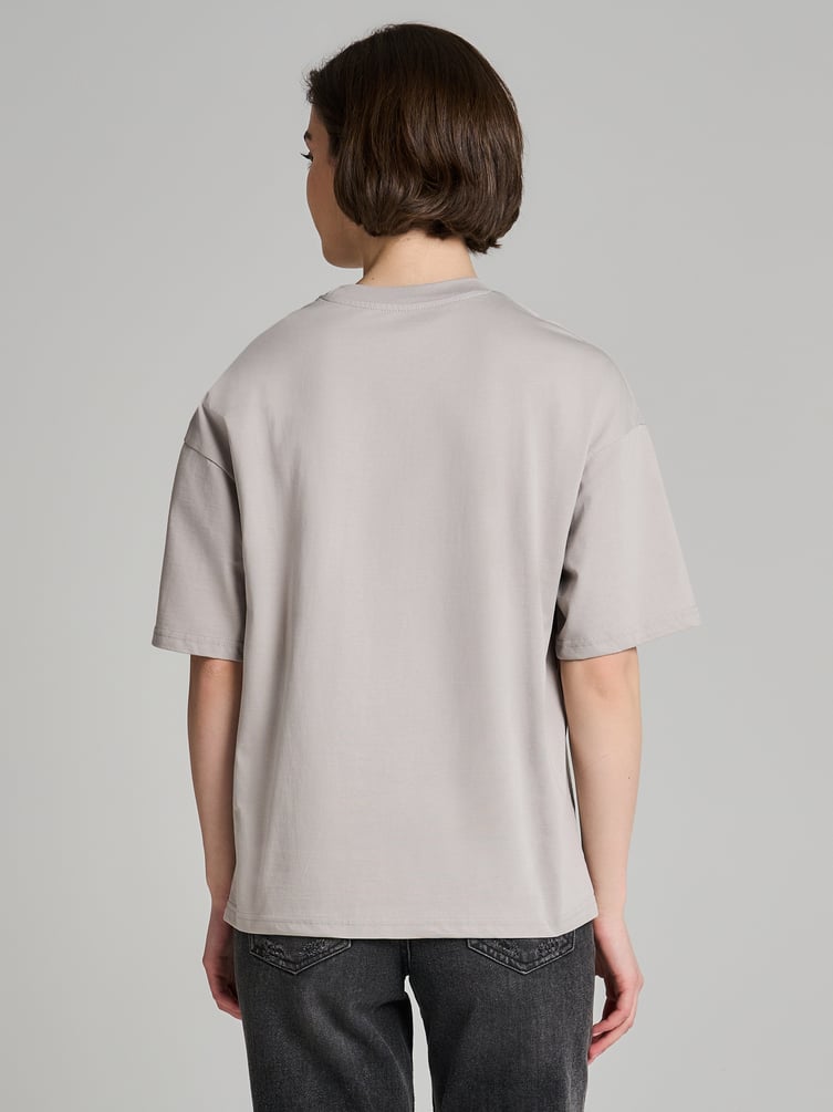 Футболка оверсайз с принтом Мосфильм