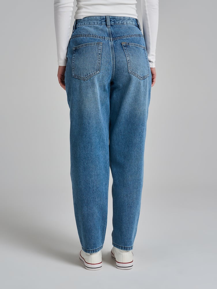 Джинсы Balloon с высокой талией