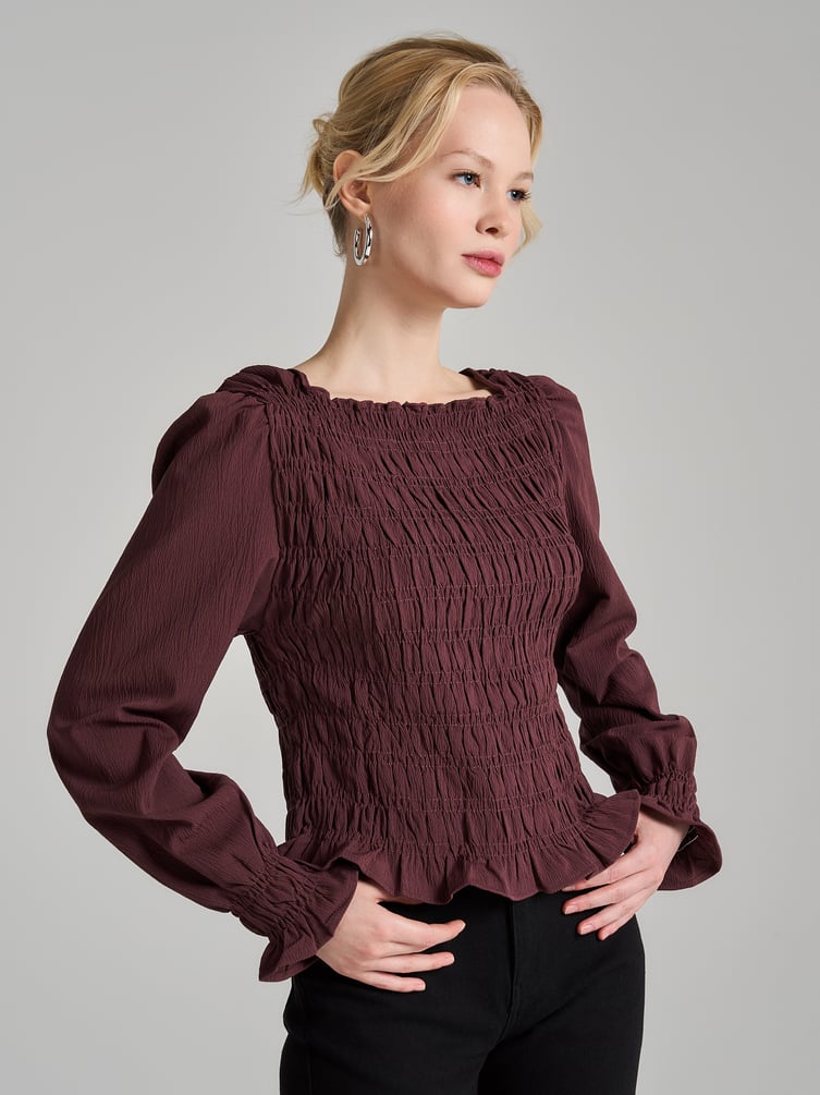 Блузка винтажная нарядная