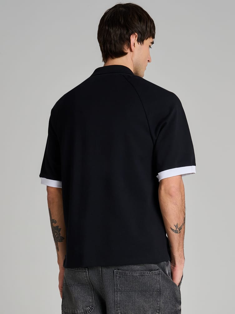 Рубашка поло с надписью