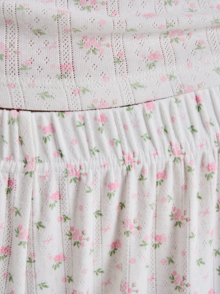 Пижама летняя с топом и штанами