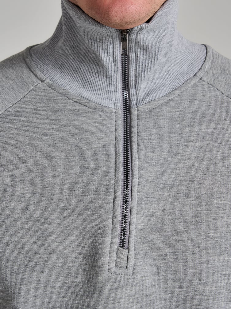 Толстовка Half zip с полузамком