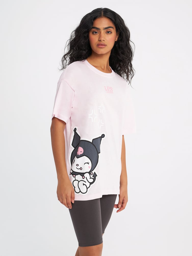 Пижама с шортами и принтом Hello Kitty