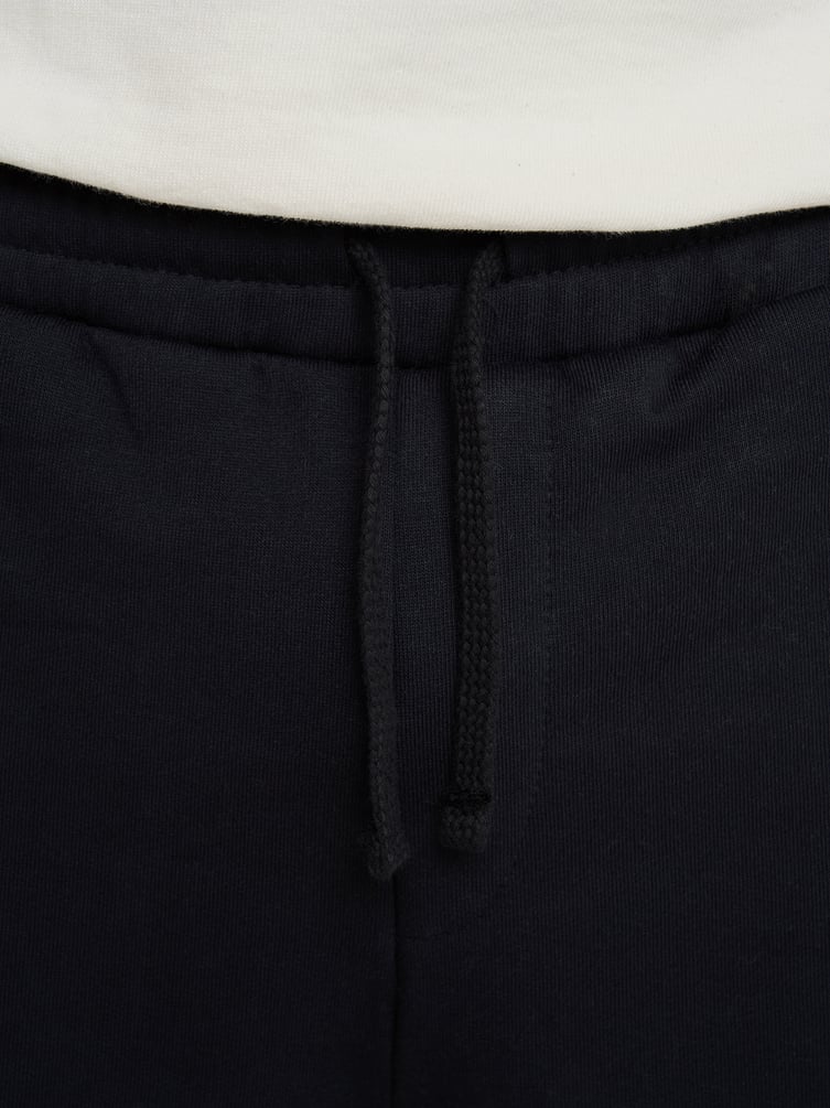 Спортивные широкие брюки с начесом