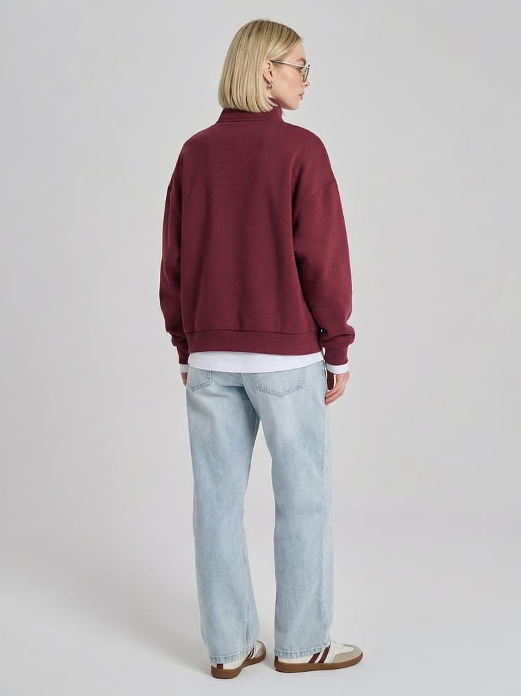 Джинсы баллоны со средней посадкой