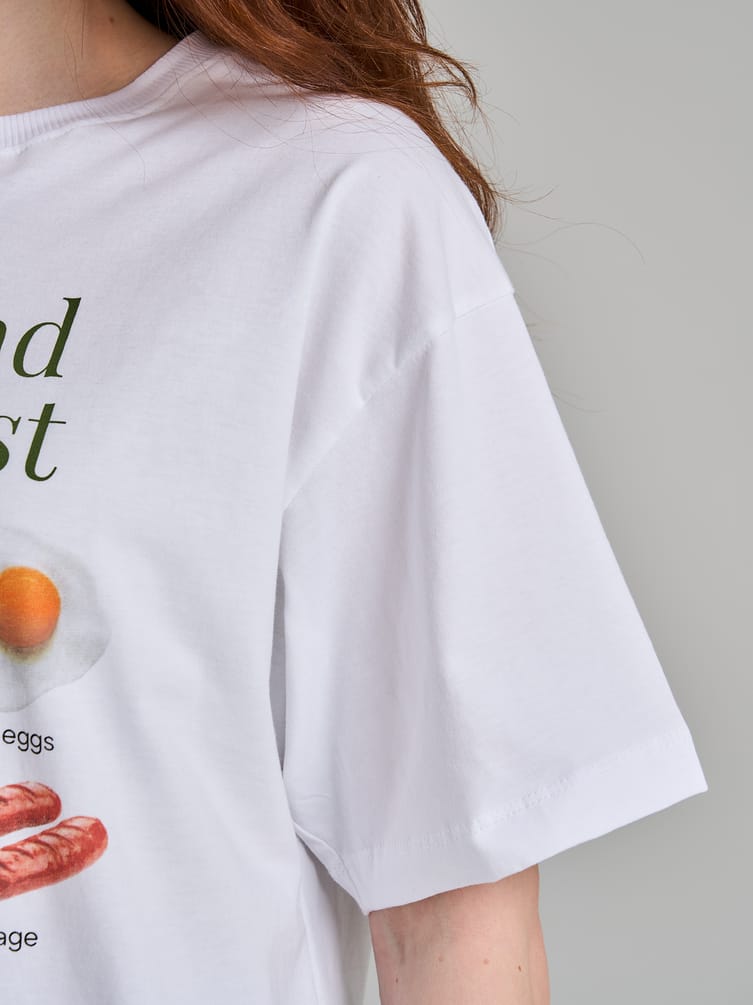 Пижама из хлопка с футболкой и брюками