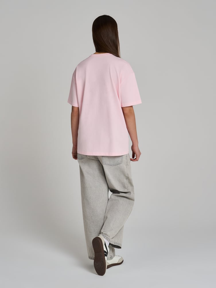 Футболка оверсайз с принтом