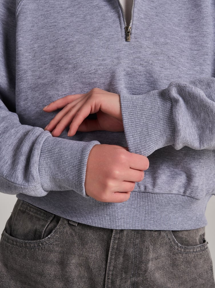 Толстовка Half Zip с высоким горлом