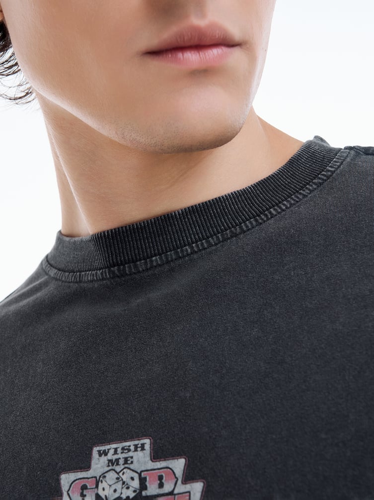 Футболка варенка с принтом