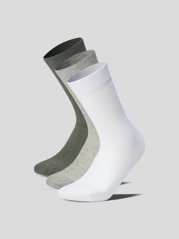 Носки - 3 пары однотонные