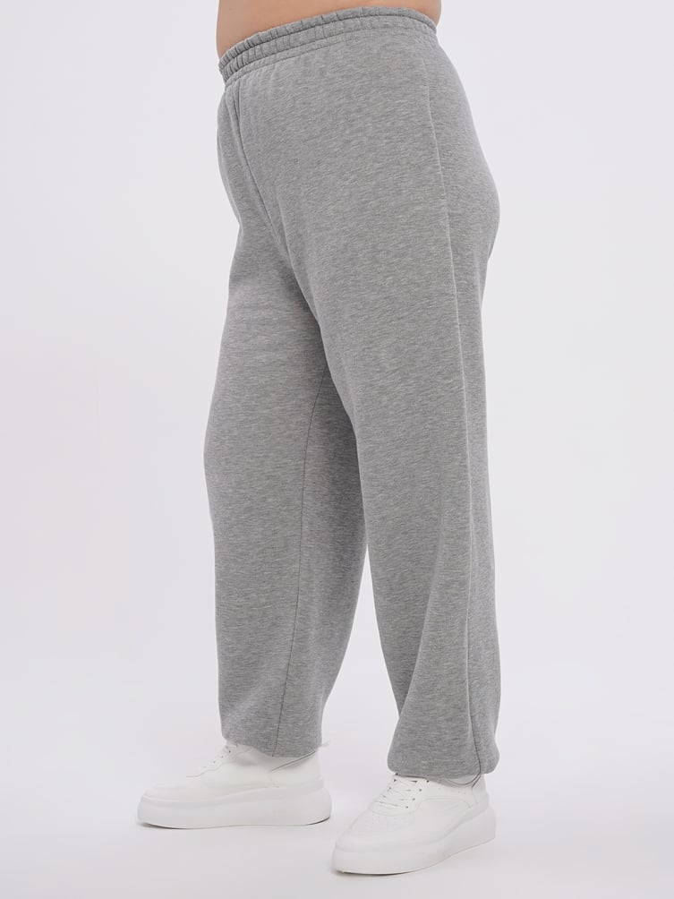 Теплые брюки Plus size