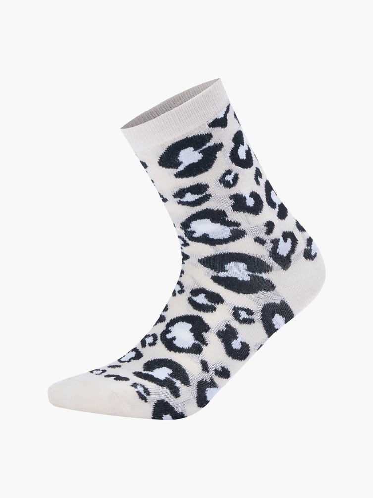 Носки - 3 пары леопардовые