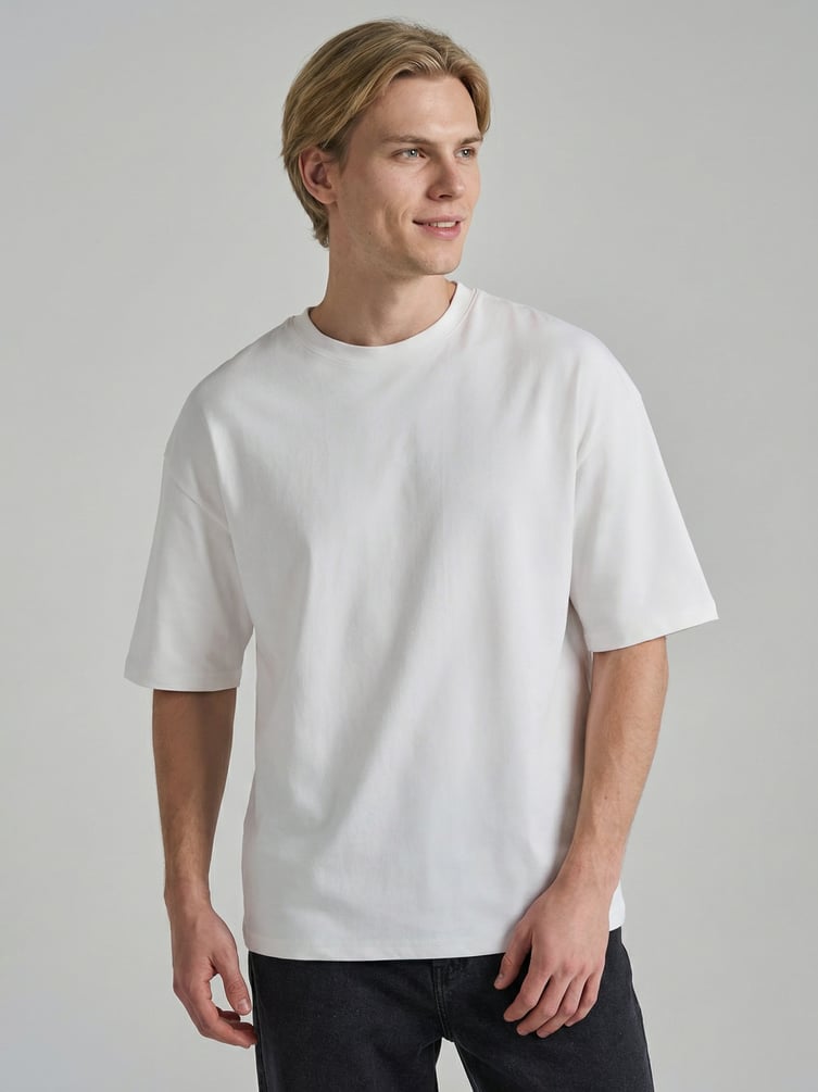 Футболка оверсайз из хлопка