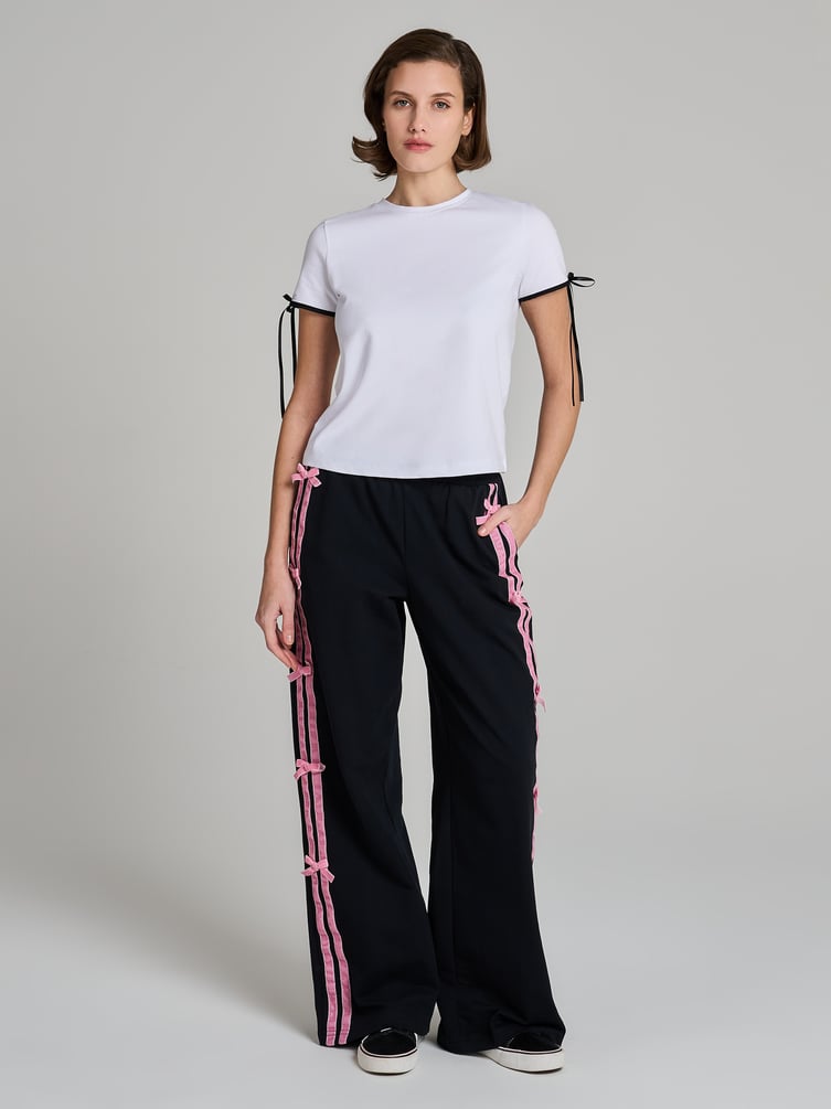 Футболка классическая с бантиками