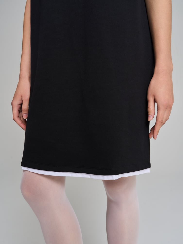 Платье-поло короткое