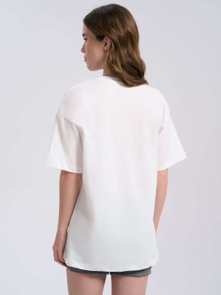 Хлопковая пижама с футболкой и шортами