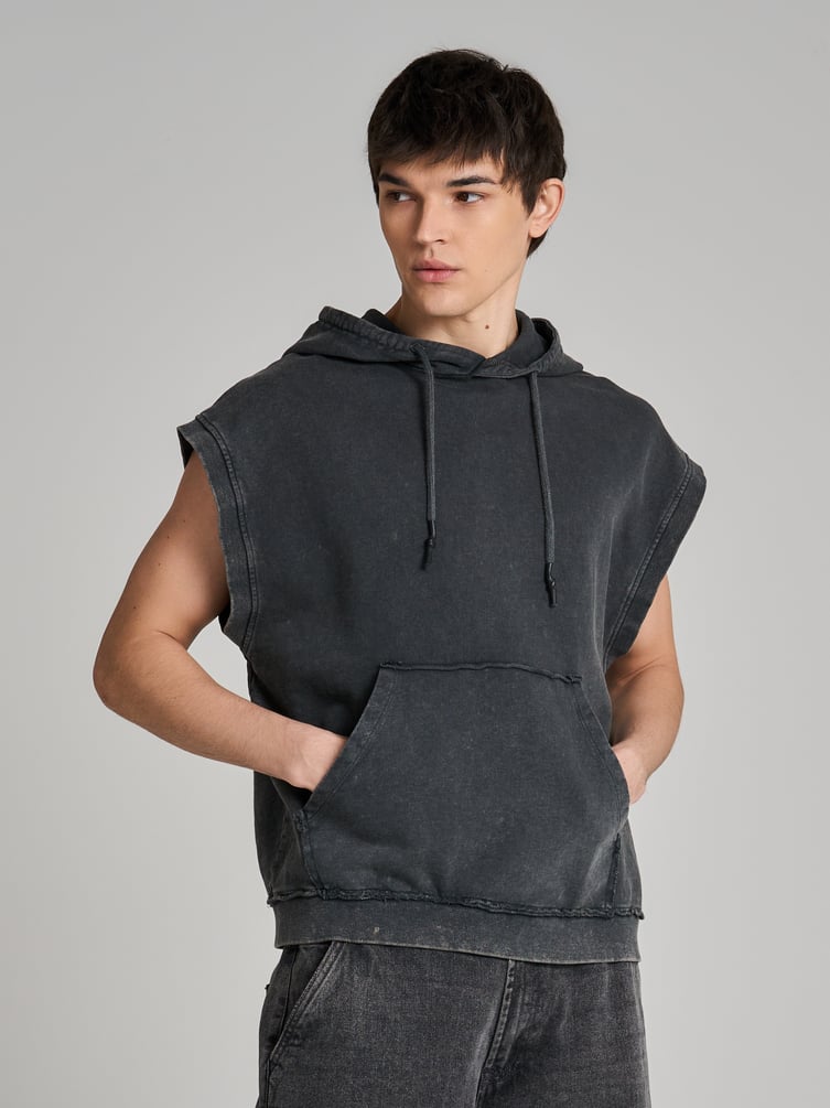 Худи варенка без рукавов