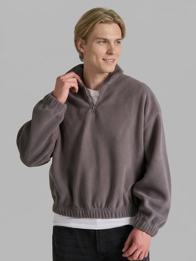 Свитшот флисовый с начесом