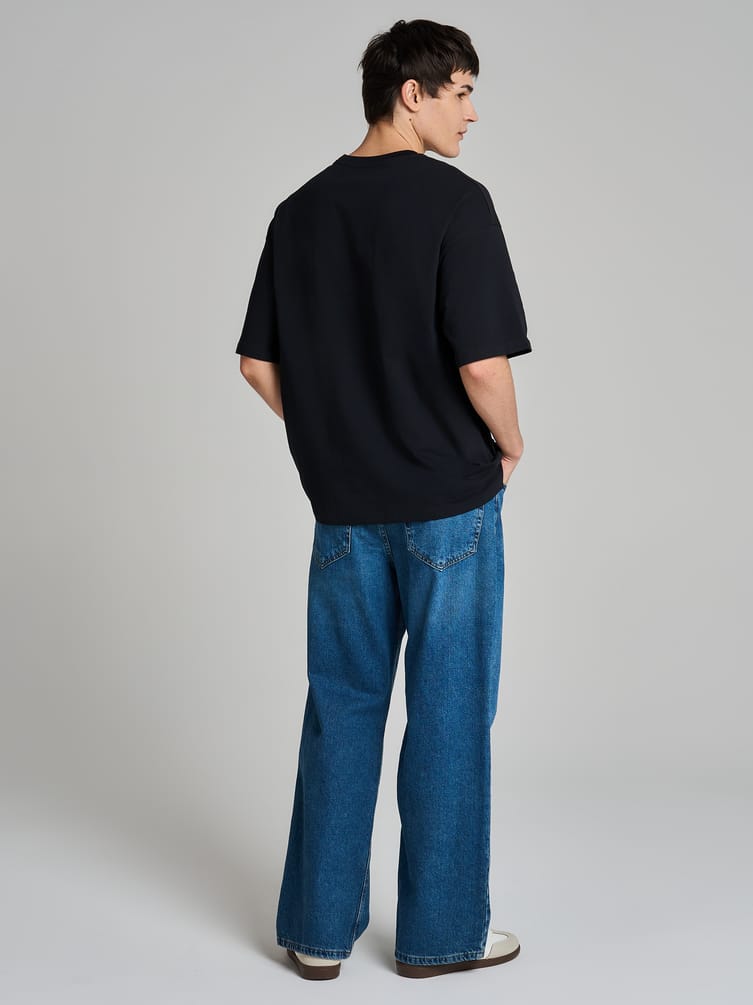 Футболка оверсайз с принтом Мосфильм