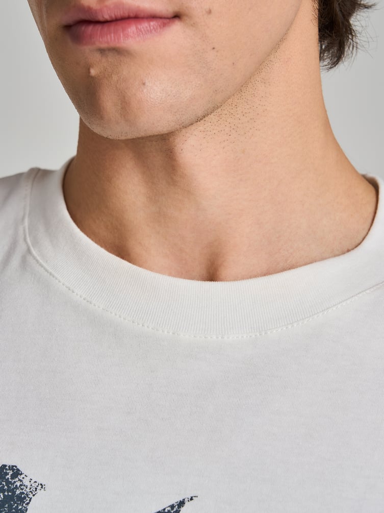 Футболка с надписью в стиле дрейн