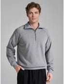 Толстовка Half zip с полузамком