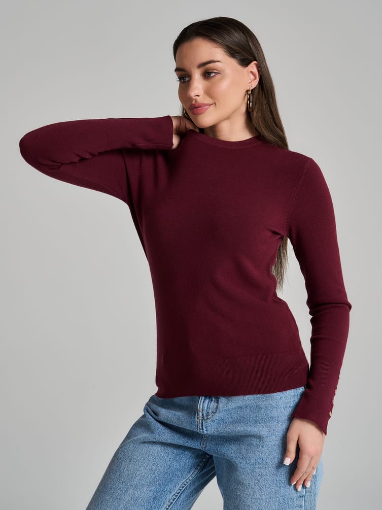 Джемпер трикотажный базовый