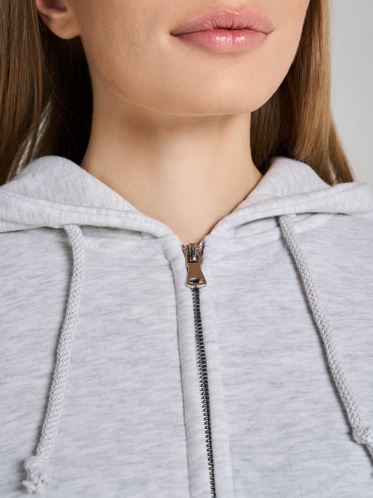 Толстовка утепленная с капюшоном и начесом