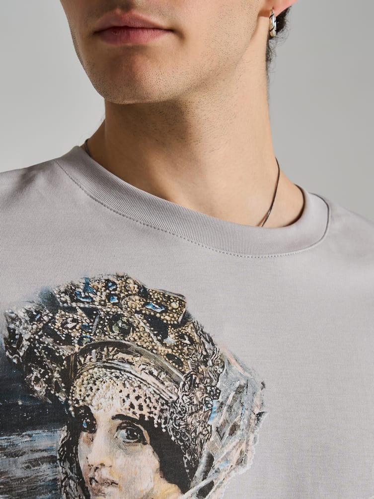 Футболка с принтом картин Третьяковской галереи